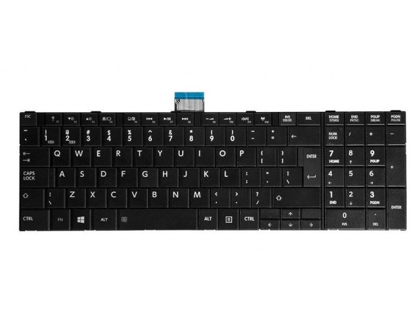 Tipkovnica za Toshiba Satellite C850 C850D C855 C870 C870D C875 / US (QWERTZ) / SLO nalepke